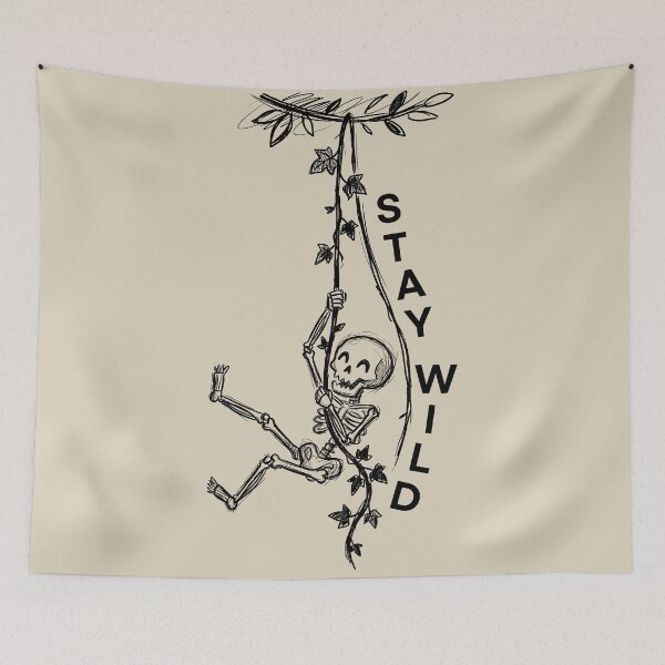 Item preview, Ivy Swing - Spooky Cute Skeleton designed and sold by bapupa.