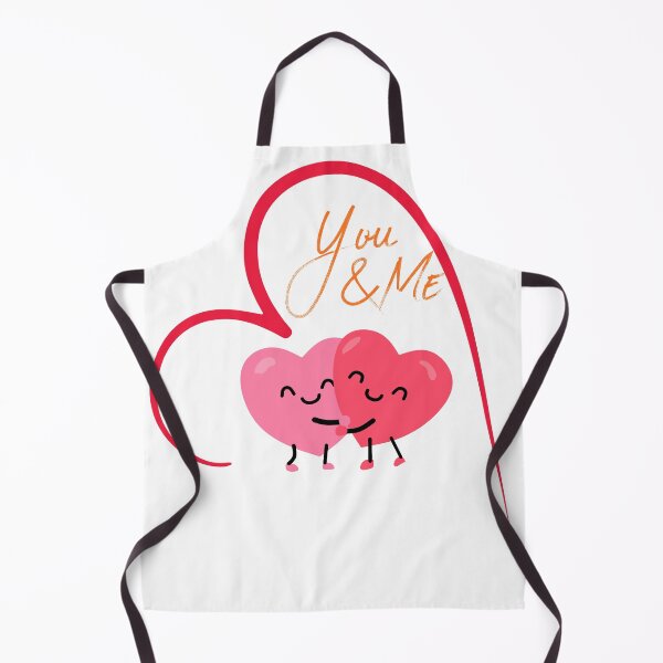 Item preview, You & Me Cute Kissing Hearts Couple Shirt designed and sold by Kirtikdesigns.