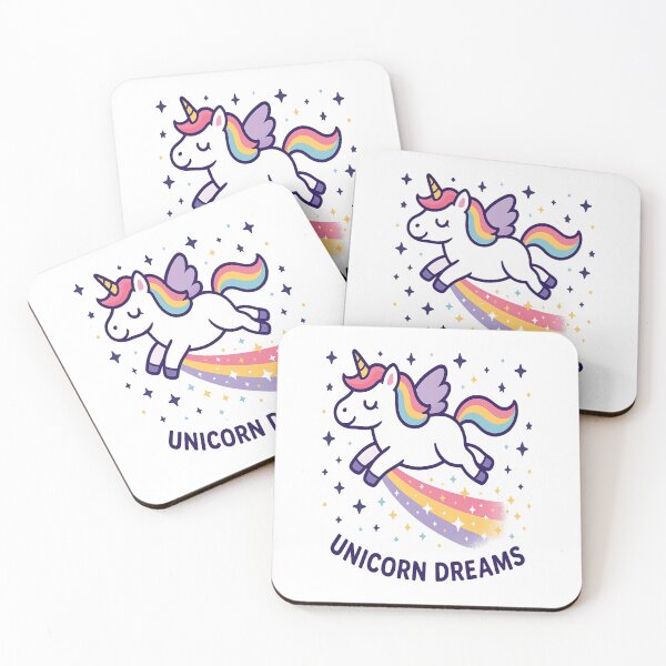 Item preview, Flying Unicorn – Magical Rainbow Fantasy Kids Design designed and sold by Taans-Creation.
