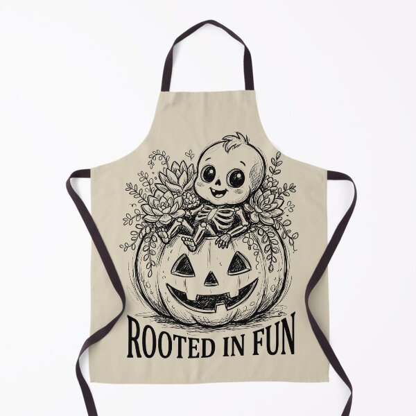 Item preview, Pumpkin Planter - Spooky Cute Skeleton designed and sold by bapupa.