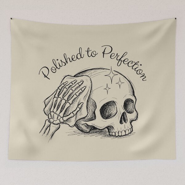 Item preview, Skull Polish - Spooky Cute Skeleton designed and sold by bapupa.