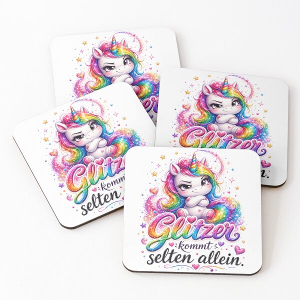 Item preview, Cute Unicorn With Glitter Cloud designed and sold by Tinosshop.