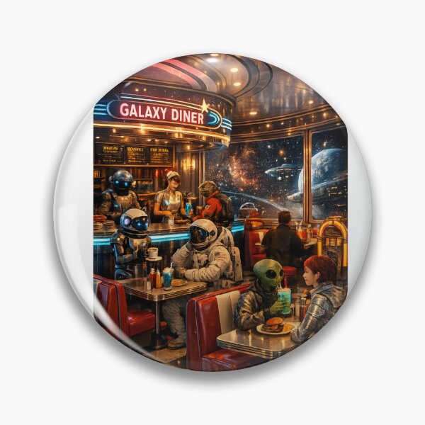 Item preview, Space Diner designed and sold by PeterPunkt.