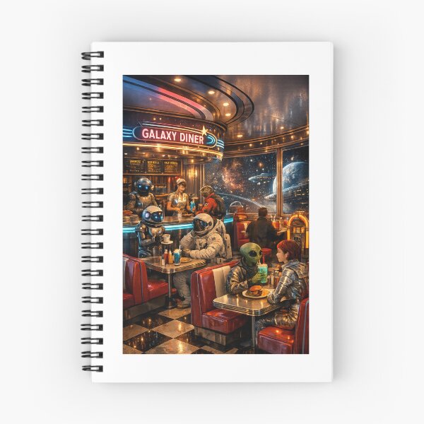 Item preview, Space Diner designed and sold by PeterPunkt.