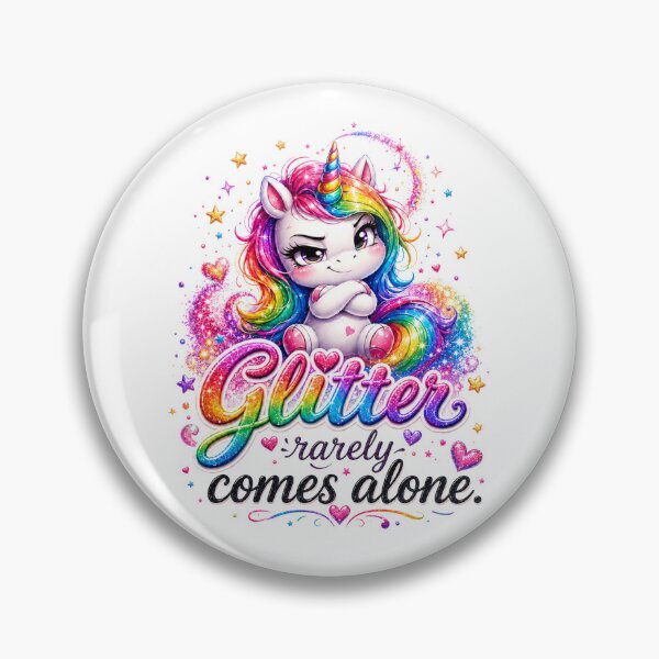 Item preview, Cute Unicorn With Glitter Cloud designed and sold by Tinosshop.