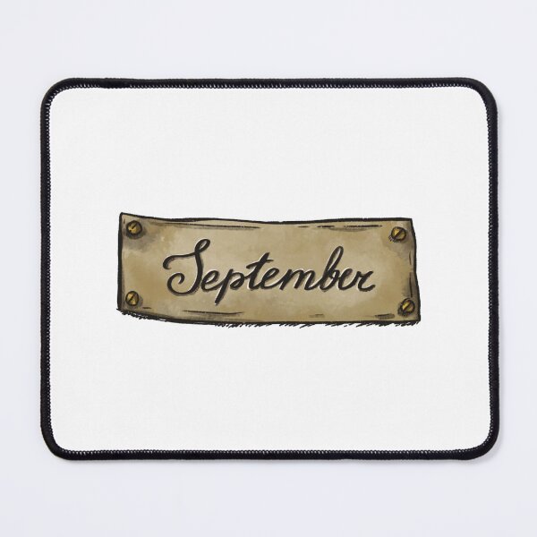 Item preview, September designed and sold by RickTShop.