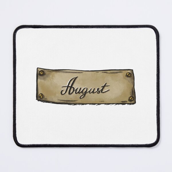 Item preview, August designed and sold by RickTShop.