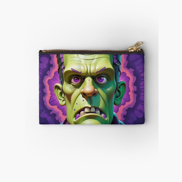 Item preview, Halloween Purple Green Frankenstein Classic Monster designed and sold by GaffaDesigns.