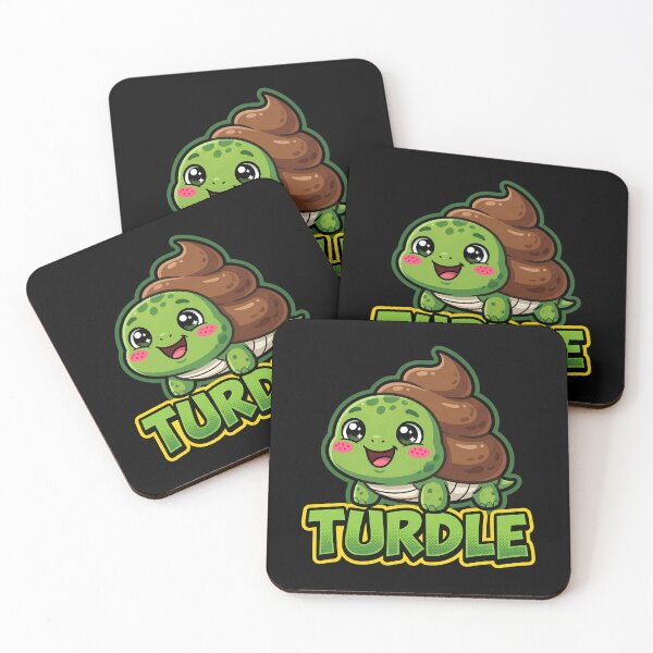 Item preview, Turdle Cute Turtle Poop Emoji Pun designed and sold by TshirtsOnline-.