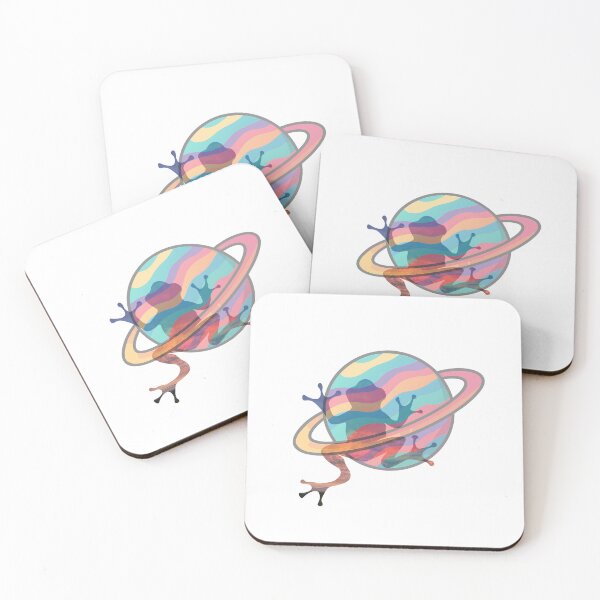 Item preview, Frog on a Planet Illustration | Cute Space Frog Cosmic Graphic T-Shirt designed and sold by Andriana123.