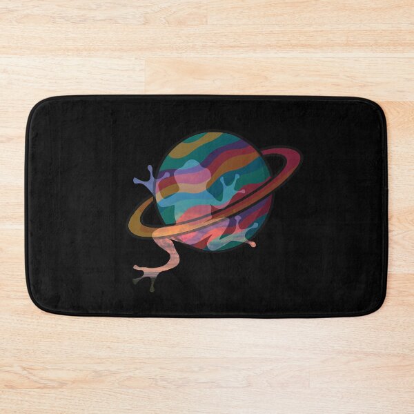 Item preview, Frog on a Planet Illustration | Cute Space Frog Cosmic Graphic T-Shirt designed and sold by Andriana123.