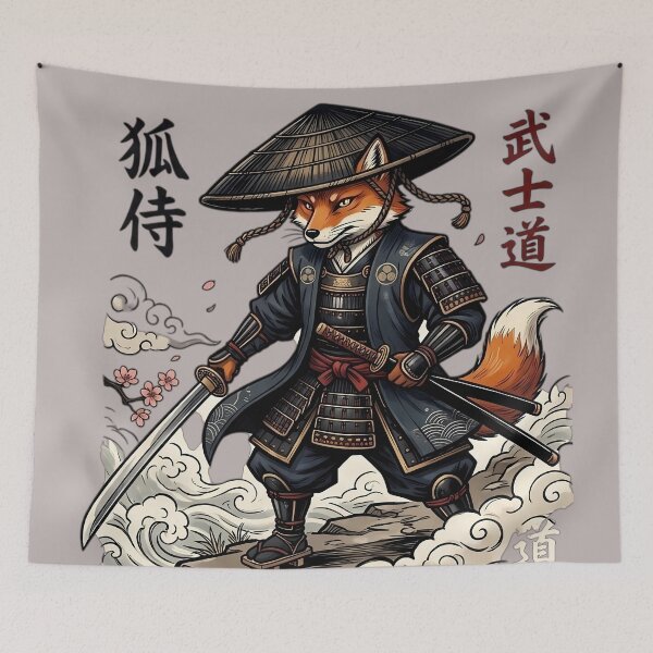 Item preview, Fox Samurai: The Way of the Kitsune Warrior designed and sold by NewVibeStudio.