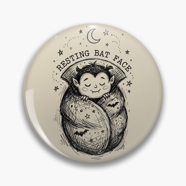 Item preview, Bat Nap - Spooky Cute Vampire designed and sold by bapupa.