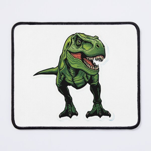 Item preview, Tiny Tyrant – Fierce T-Rex Sticker Illustration designed and sold by Artisan Finds Online.