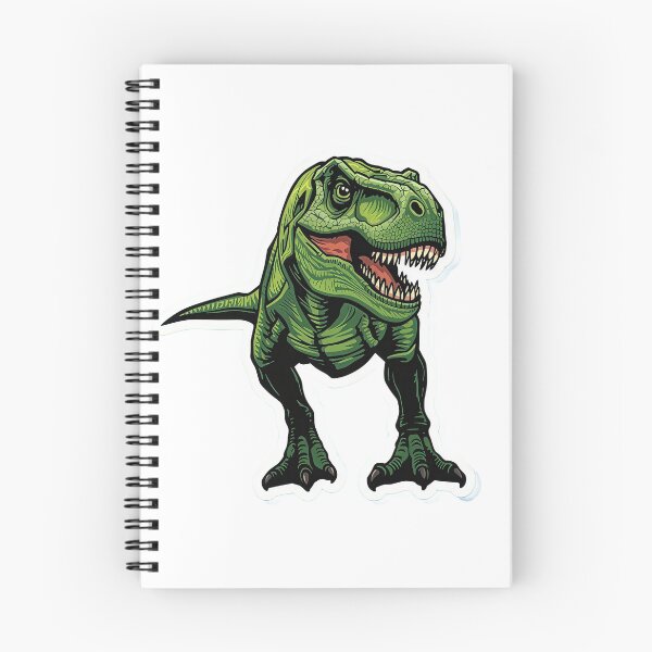 Item preview, Tiny Tyrant – Fierce T-Rex Sticker Illustration designed and sold by Artisan Finds Online.
