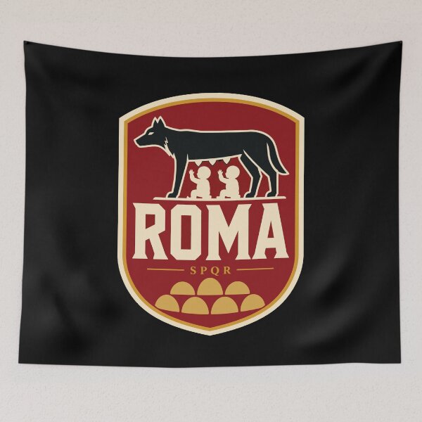 Artikelvorschau, Roma SPQR Wölfin Sieben Hügel Rom Emblem entworfen und verkauft von Lyfeinsights.