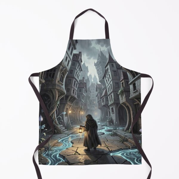 Item preview, Fantasy Lantern Alley – Surreal Medieval Style designed and sold by FotoworldEdel.