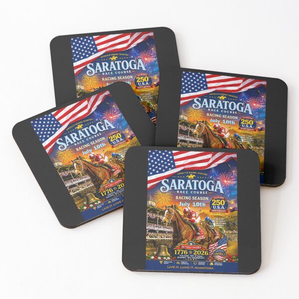 Item preview, SARATOGA 2026 RACING SEASON - Celebrating 250th USA Anniversary designed and sold by DBM Photo Art 1.