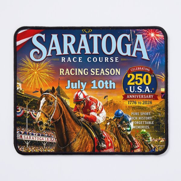 Item preview, SARATOGA 2026 RACING SEASON - Celebrating 250th USA Anniversary designed and sold by DBM Photo Art 1.