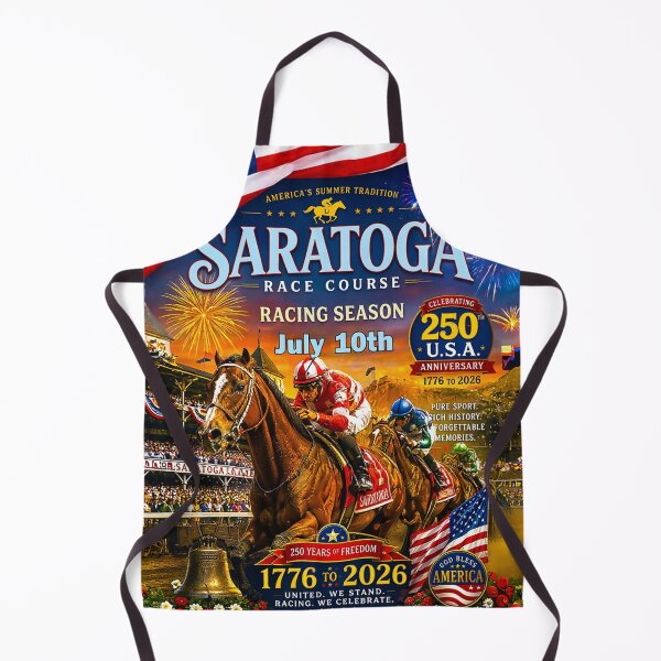 Item preview, SARATOGA 2026 RACING SEASON - Celebrating 250th USA Anniversary designed and sold by DBM Photo Art 1.