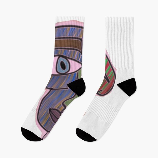 Item preview, Abstract Cubist Split Face designed and sold by willisburchArt.