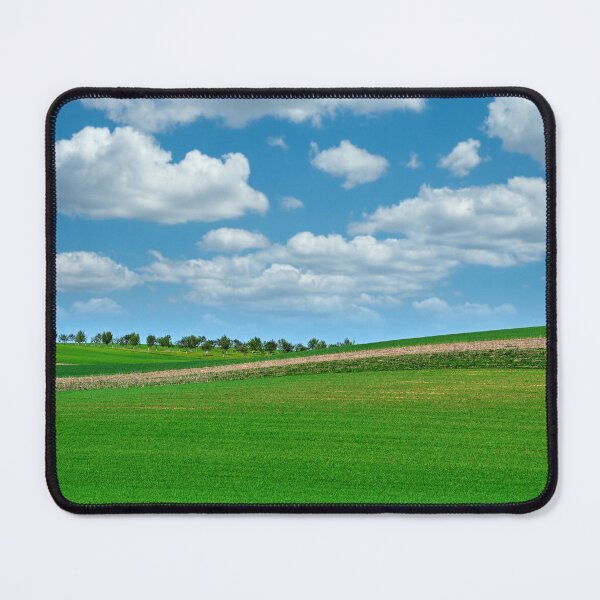 Item preview, Green wheat field and orchard, rolling hills landscape,Moravia,Chech Republic designed and sold by goceris.