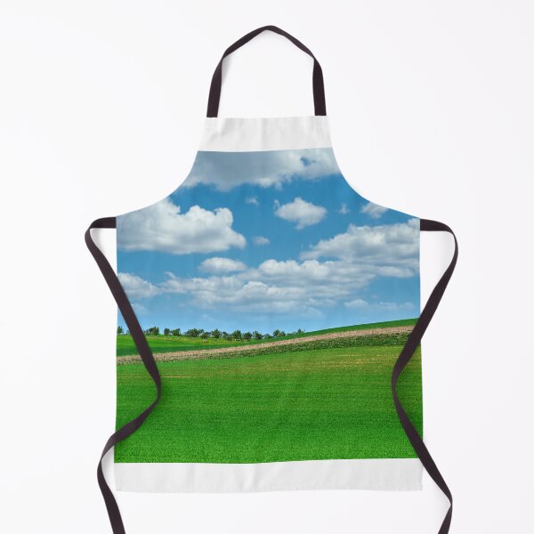 Item preview, Green wheat field and orchard, rolling hills landscape,Moravia,Chech Republic designed and sold by goceris.