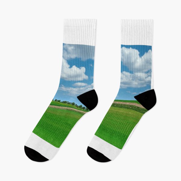 Item preview, Green wheat field and orchard, rolling hills landscape,Moravia,Chech Republic designed and sold by goceris.