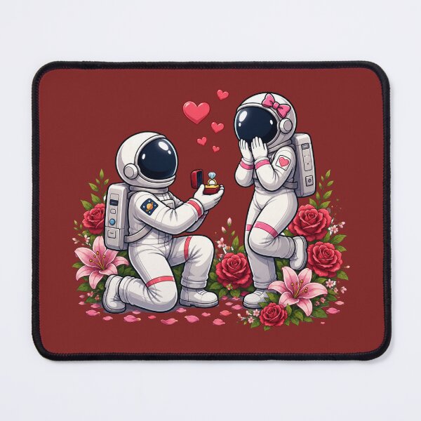 Item preview, Astronaut Proposal designed and sold by BROHLine Studio.