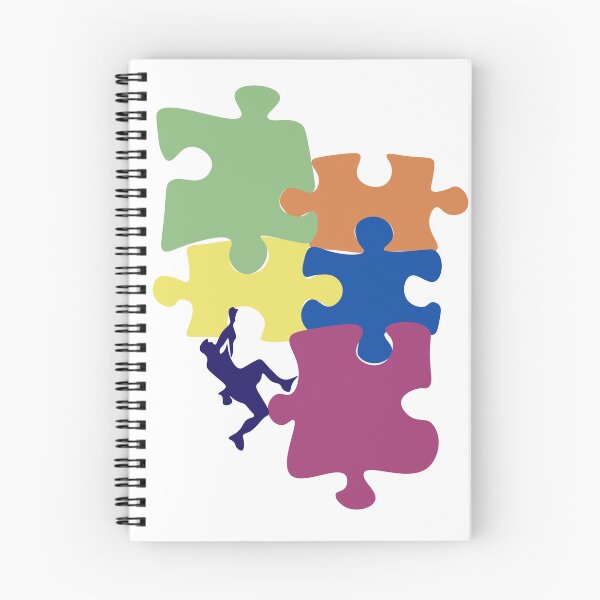 Item preview, Solving The Beta | Puzzle Piece Rock Climbing Graphic designed and sold by Andriana123.