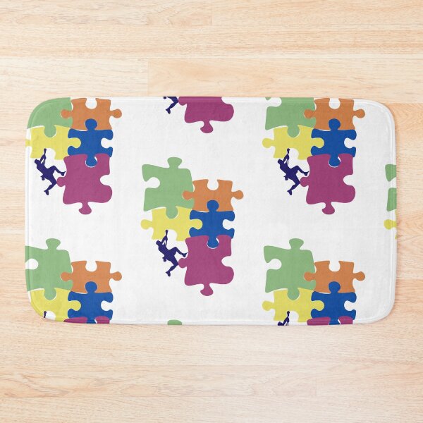 Item preview, Solving The Beta | Puzzle Piece Rock Climbing Graphic designed and sold by Andriana123.