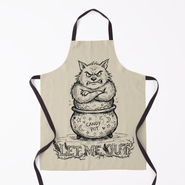 Item preview, Cauldron Tantrum - Spooky Cute Werewolf designed and sold by bapupa.