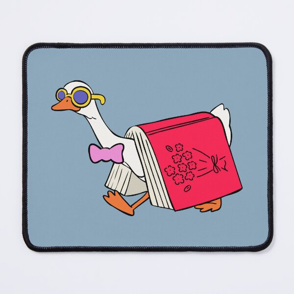 Item preview, Silly goose with a book designed and sold by Neadoodles.
