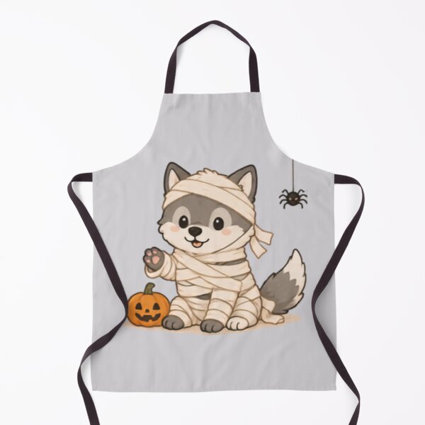 Item preview, Halloween Mummy Wolf designed and sold by MellowMunchkins.