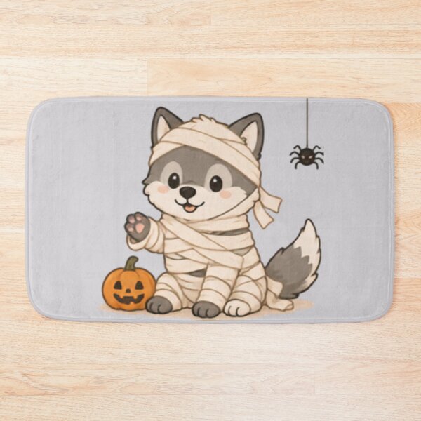 Item preview, Halloween Mummy Wolf designed and sold by MellowMunchkins.