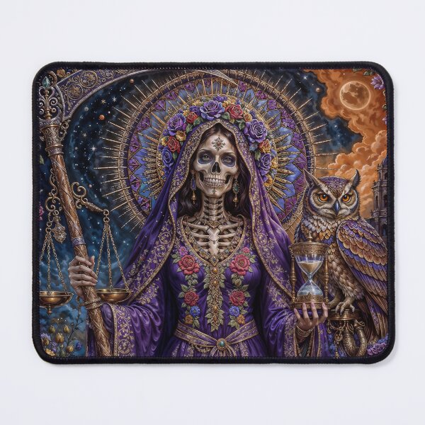 Item preview, Violet Santa Muerte designed and sold by AliceWhiteDF.