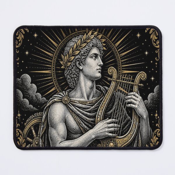 Item preview, Apollo Greek God Dark Academia Mythology Art designed and sold by SunnyDesign82.
