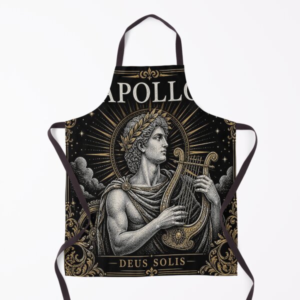 Item preview, Apollo Greek God Dark Academia Mythology Art designed and sold by SunnyDesign82.