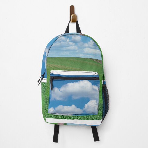 Item preview, Green wheat fields and blue sky with clouds, Moravia rolling hills landscape at spring,Chech Republic designed and sold by goceris.