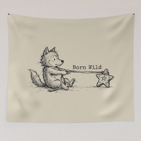 Item preview, Leash Protest - Spooky Cute Werewolf designed and sold by bapupa.