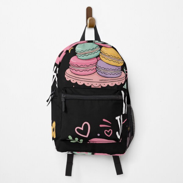 Item preview, Just a Girl Who Loves Macarons – Cute French Pastry Lover Retro Vector Design designed and sold by Huddy-clothes.