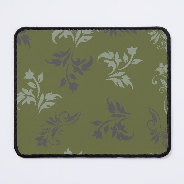 Item preview, Green leaves seamless pattern designed and sold by Line-Aura.