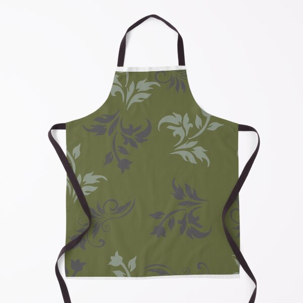 Item preview, Green leaves seamless pattern designed and sold by Line-Aura.
