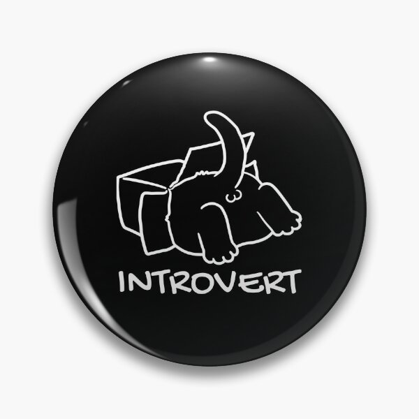 Item preview, Introvert Cat in a Box designed and sold by KomixsDesign.