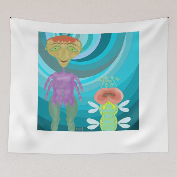 Artikelvorschau, Alien friendship entworfen und verkauft von willisburchArt.