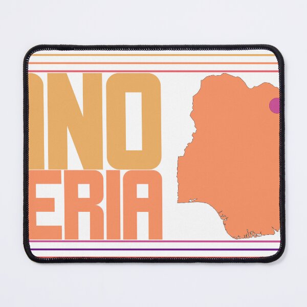 Item preview, Kano Nigeria City Marked On Country Map designed and sold by TheIconSmith.
