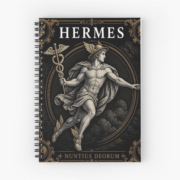Item preview, Hermes Greek God Dark Academia Mythology Art designed and sold by SunnyDesign82.