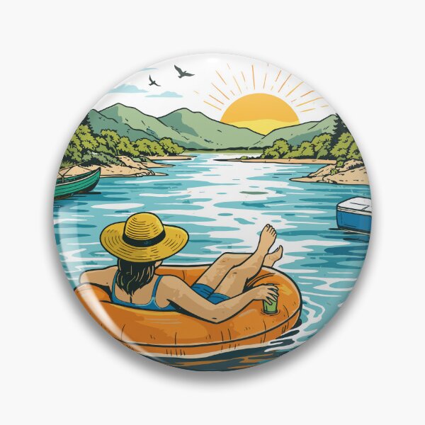 Item preview, Float On - Let Your Worries Drift Away designed and sold by Matinez Pink.