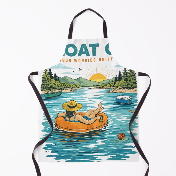 Item preview, Float On - Let Your Worries Drift Away designed and sold by Matinez Pink.