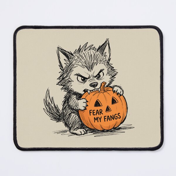 Item preview, Squeaky Toy Rage - Spooky Cute Werewolf designed and sold by bapupa.